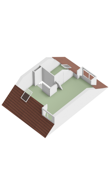 Plattegrond niet in brochure