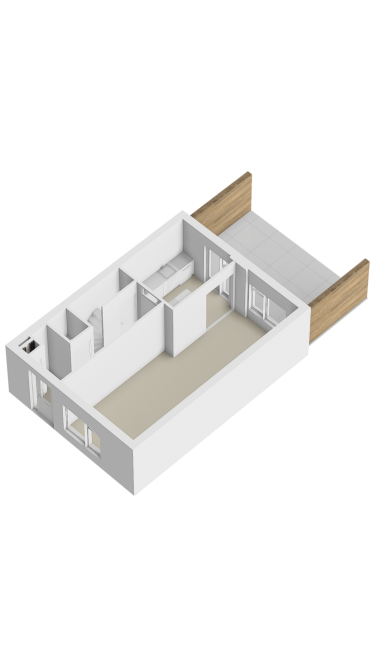Plattegrond niet in brochure