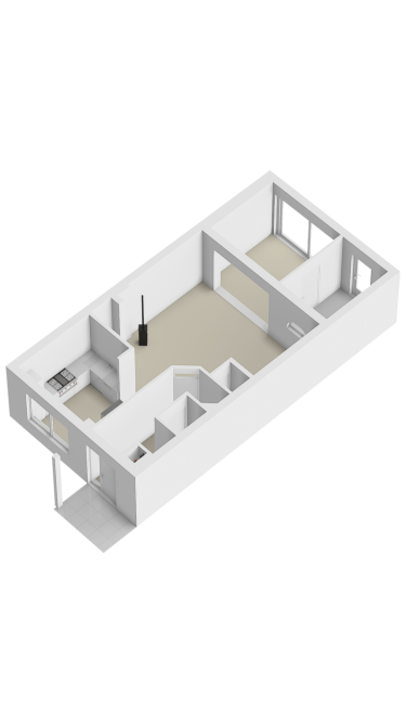Plattegrond niet in brochure