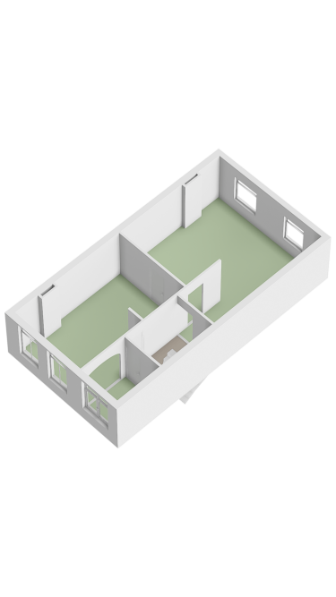 Plattegrond niet in brochure