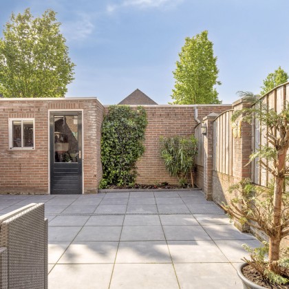 Tuin op het zuidoosten