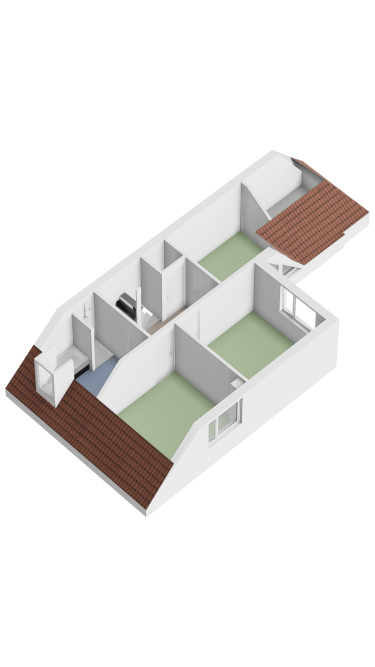 Plattegrond niet in brochure