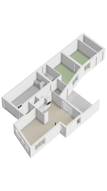 Plattegrond niet in brochure