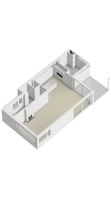 Plattegrond niet in brochure