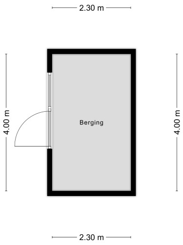 Plattegrond niet in brochure