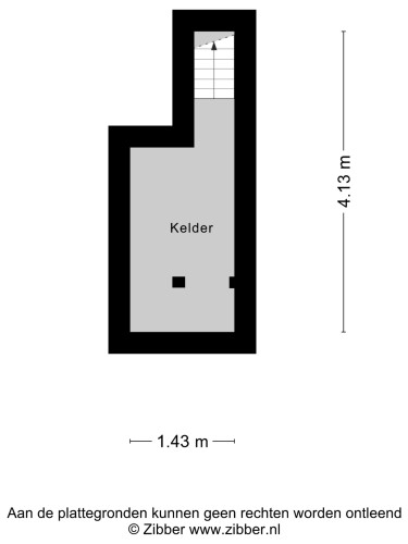 Plattegrond niet in brochure