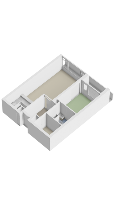 Plattegrond niet in brochure