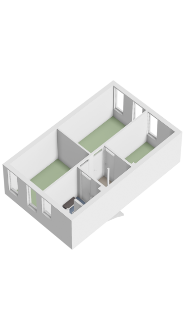 Plattegrond niet in brochure