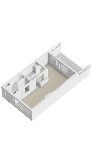 Plattegrond niet in brochure