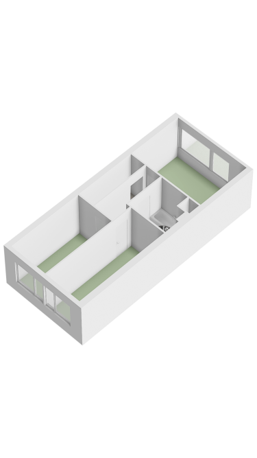 Plattegrond niet in brochure