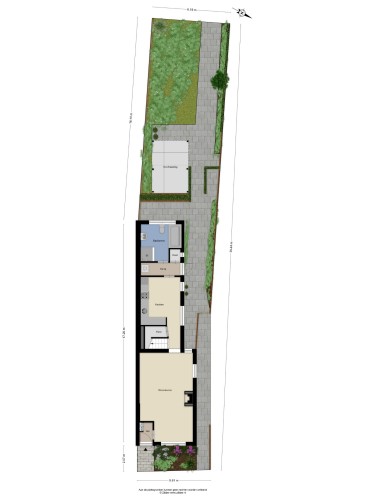 Plattegrond niet in brochure