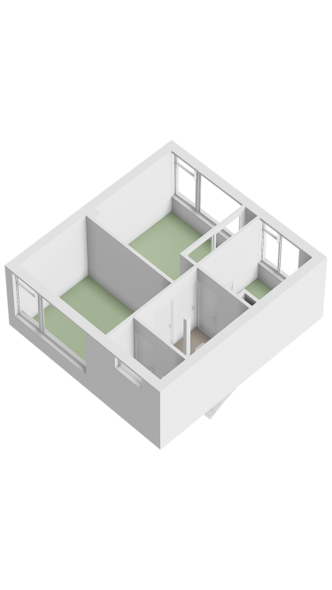 Plattegrond niet in brochure