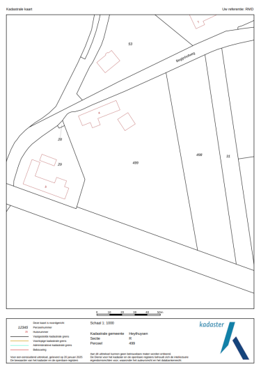 Kadastrale kaart
