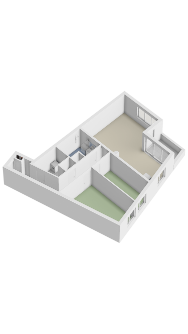 Plattegrond niet in brochure