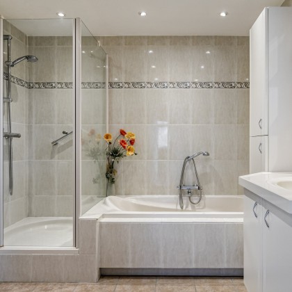 Nette badkamer