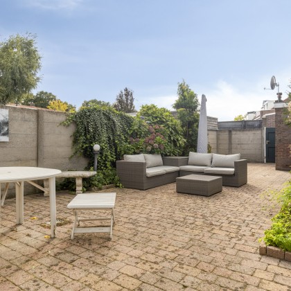 Royale achtertuin