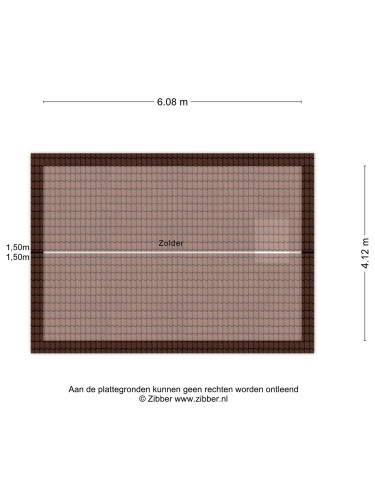 Plattegrond niet in brochure