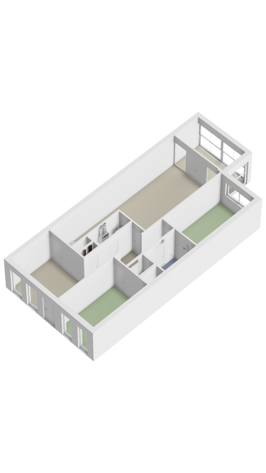 Plattegrond niet in brochure