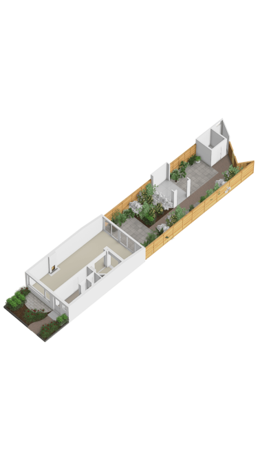 Plattegrond niet in brochure