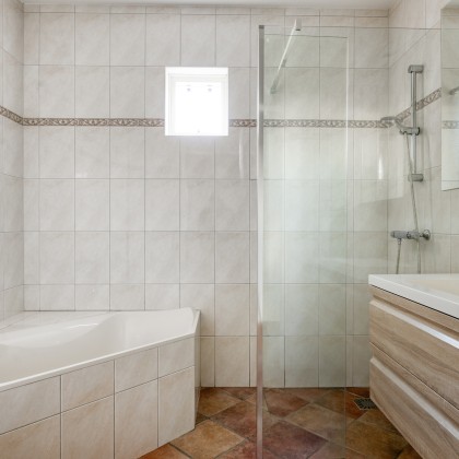 Ruime douche