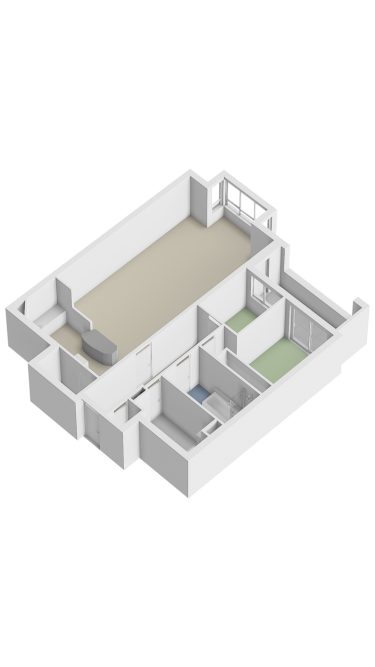 Plattegrond niet in brochure