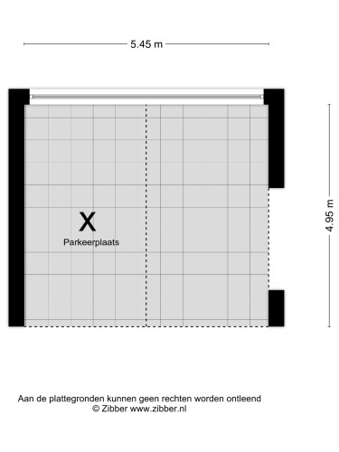 Plattegrond niet in brochure