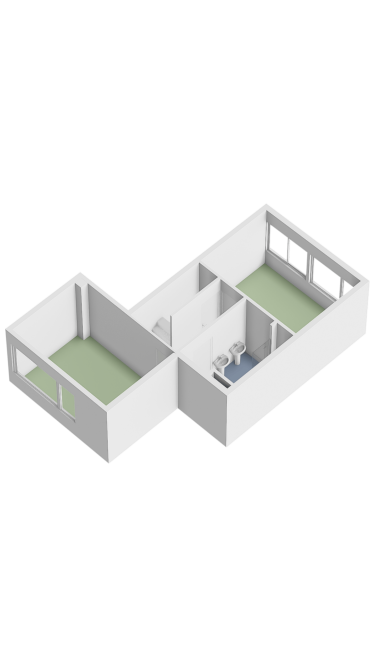 Plattegrond niet in brochure