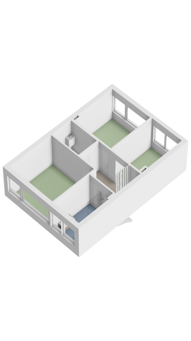 Plattegrond niet in brochure
