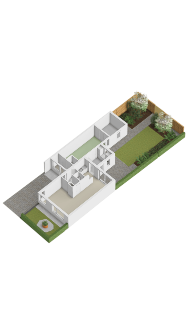 Plattegrond niet in brochure