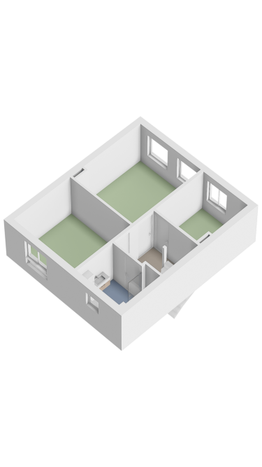 Plattegrond niet in brochure