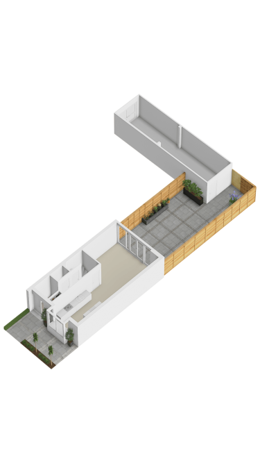 Plattegrond niet in brochure