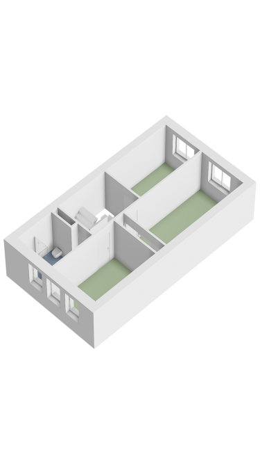 Plattegrond niet in brochure