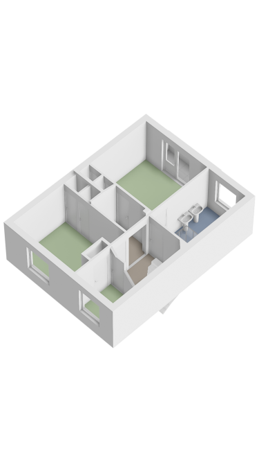 Plattegrond niet in brochure