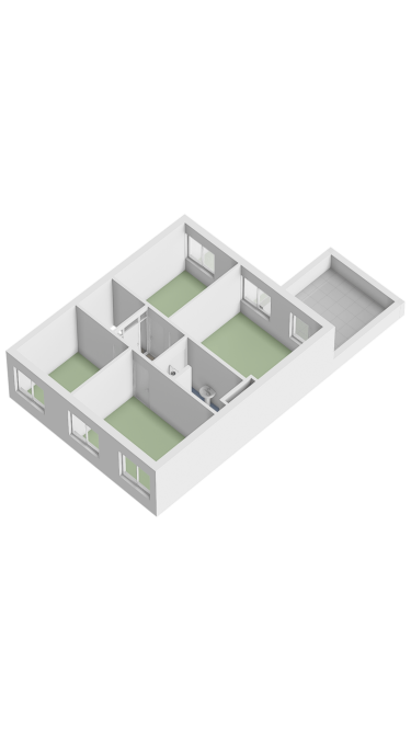 Plattegrond niet in brochure