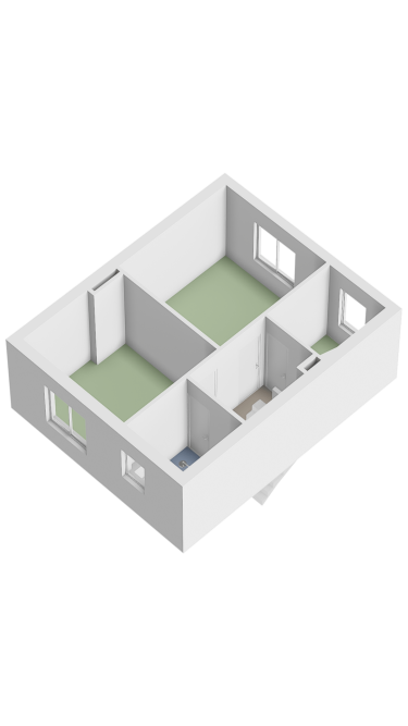 Plattegrond niet in brochure