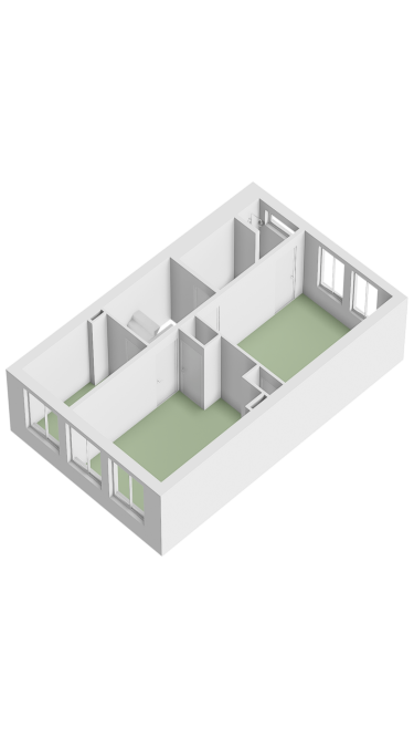 Plattegrond niet in brochure
