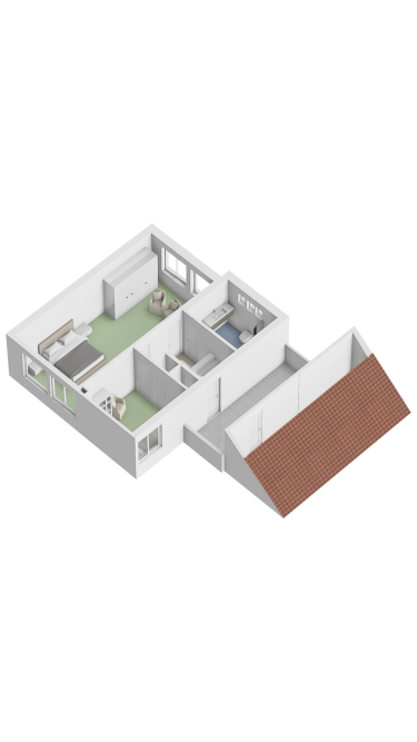 Plattegrond niet in brochure