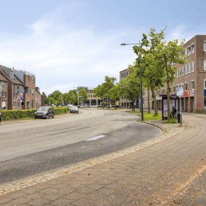 In het stadscentrum