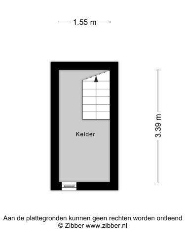Plattegrond niet in brochure