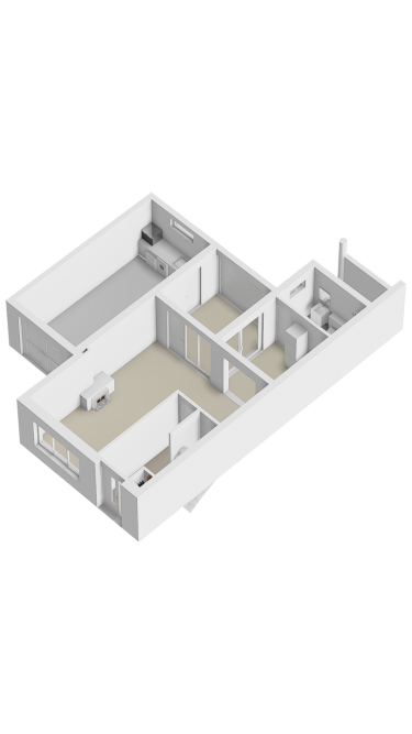 Plattegrond niet in brochure