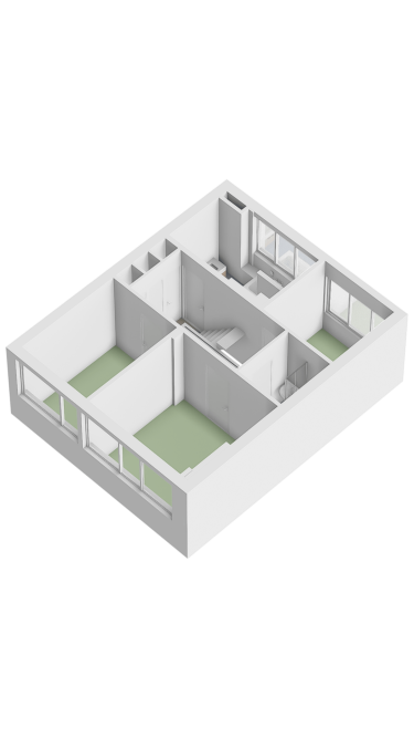 Plattegrond niet in brochure