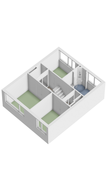Plattegrond niet in brochure