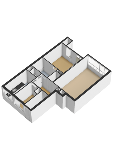 Plattegrond niet in brochure