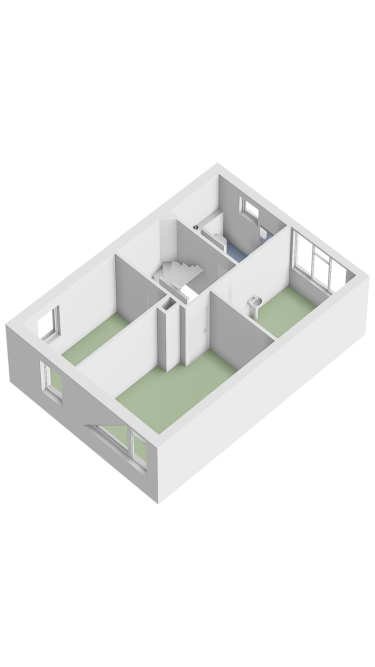 Plattegrond niet in brochure