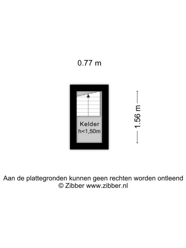 Plattegrond niet in brochure