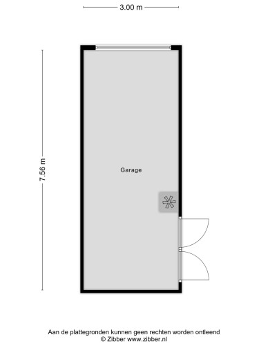 Plattegrond niet in brochure