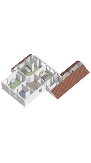 Plattegrond niet in brochure