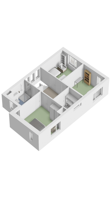 Plattegrond niet in brochure
