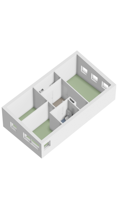 Plattegrond niet in brochure