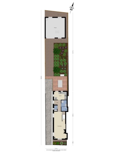 Plattegrond niet in brochure